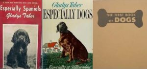 Three books about dogs also authored by Gladys Taber.