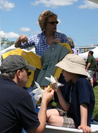 Photo, Moo Dog Press. Stonington eats.