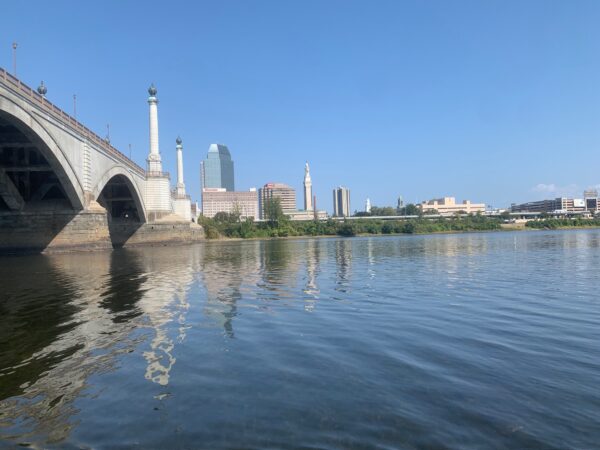 Springfieild, Mass. from the Connecticut River paddle by Bill Ballou.